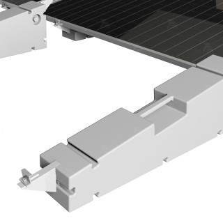 HDPE Water Ballast Mounting System